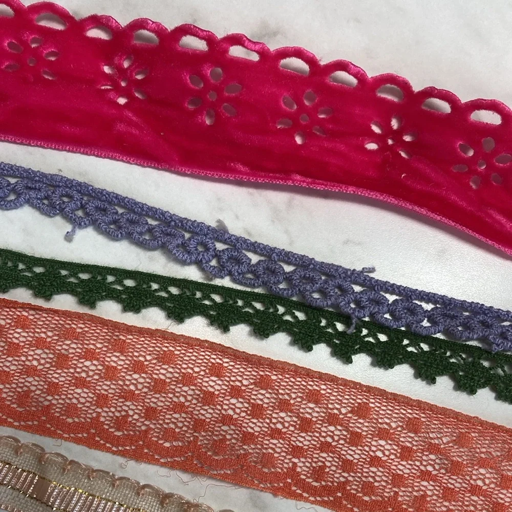 Ribbon Trim 24” Each Webster’s Pages